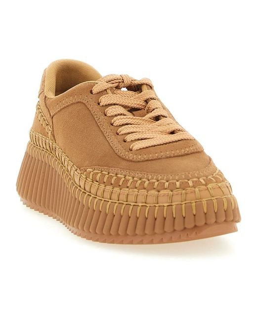 Chloé Brown Sneakers