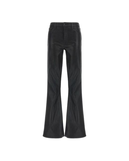 L'Agence Black Wide Trousers