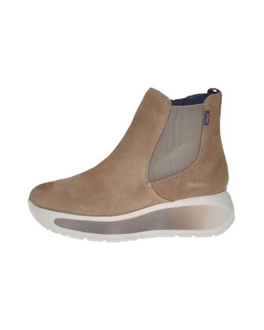 Callaghan Brown Chelsea Boots