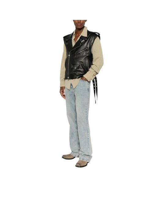 Salvatore Santoro Green Vests for men