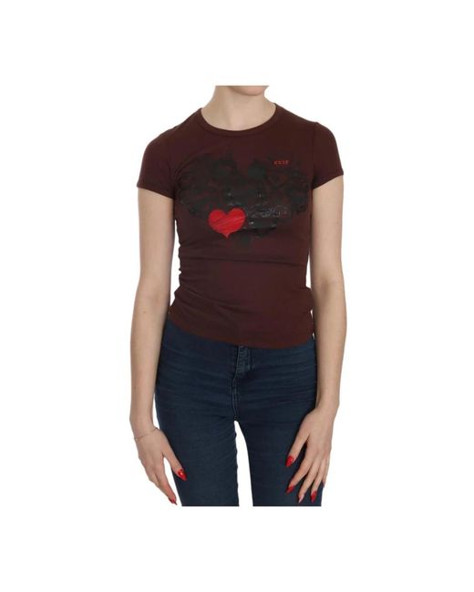 Exte Black T-Shirts