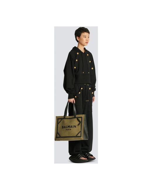 Balmain Tote Bags in het Metallic