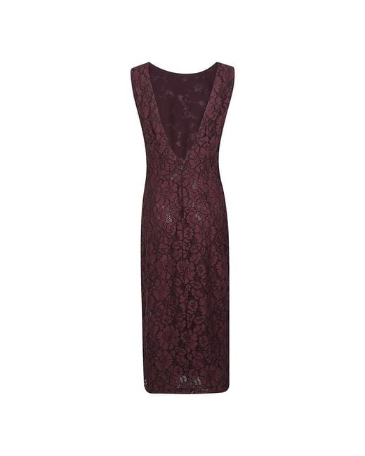 Pinko Purple Midi Dresses
