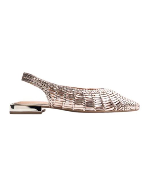 Gioseppo Pink Offene Gewebte Ballerina