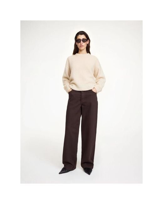 By Malene Birger Brown Loose Fit Jeans