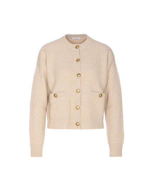 Brunello Cucinelli Cardigans in het Natural