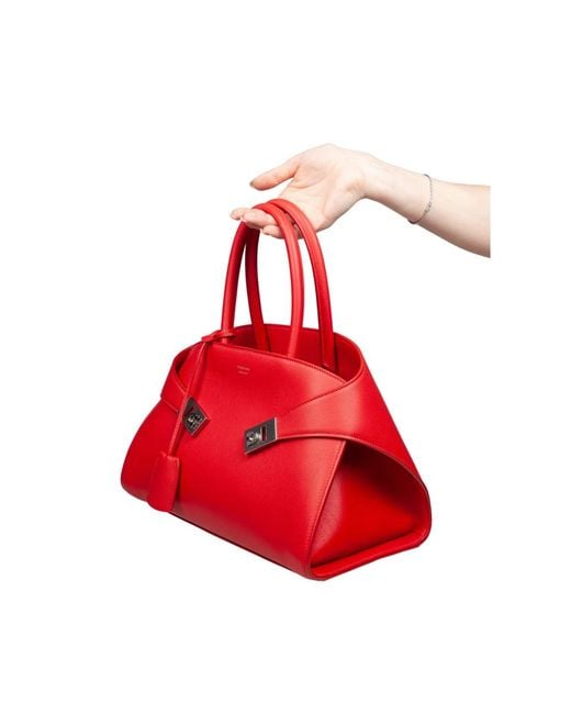 Handbags di Ferragamo in Red