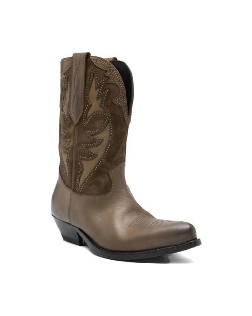 Cowboy Boots Golden Goose Deluxe Brand en coloris Brown