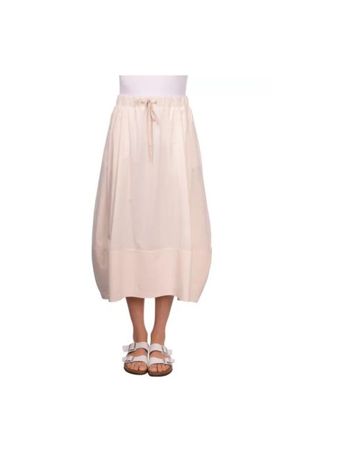 Falda elegante Gran Sasso de color Pink