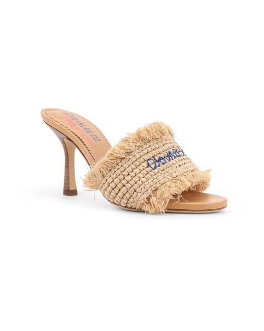 DSquared² White Heeled Mules