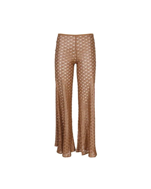 Missoni Brown Wide Trousers