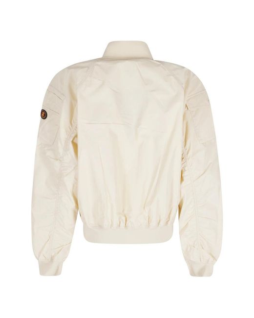Save The Duck Jassen ,Polyester Lil Jacket in het Natural
