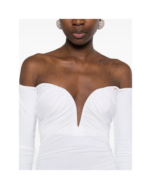 Elisabetta Franchi White Gowns