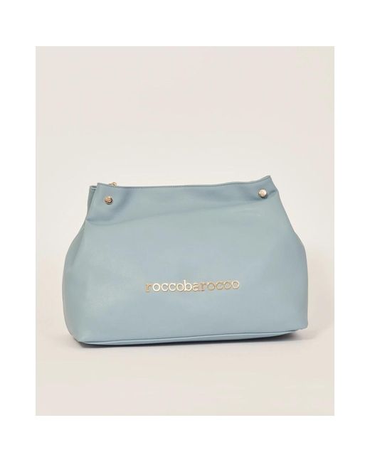 Rocco Barocco Blue Shoulder Bags