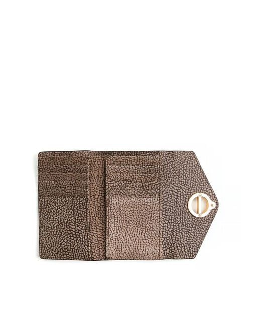 Wallets & Cardholders Borbonese en coloris Red