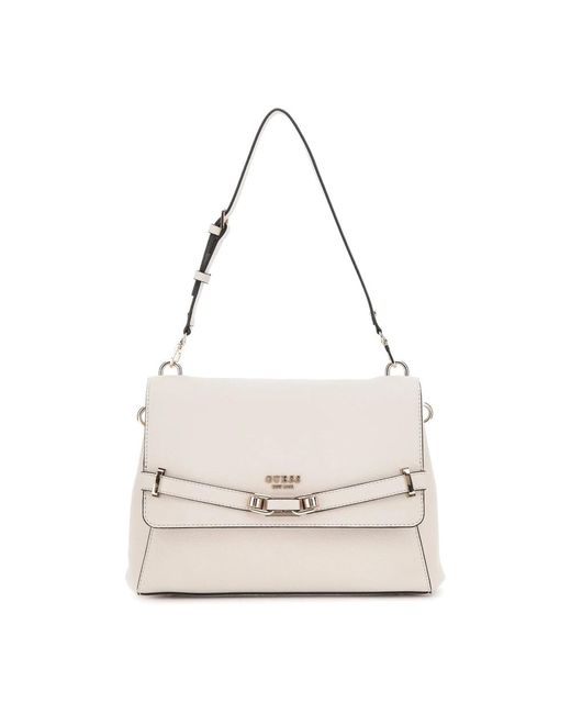 Shoulder Bags di Guess in Natural
