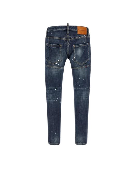 DSquared² Blue Slim Fit Jeans for men