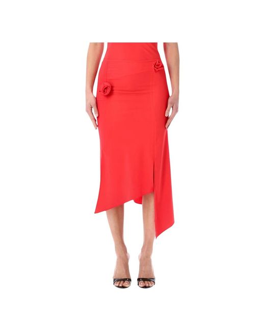 Coperni Red Midi Skirts