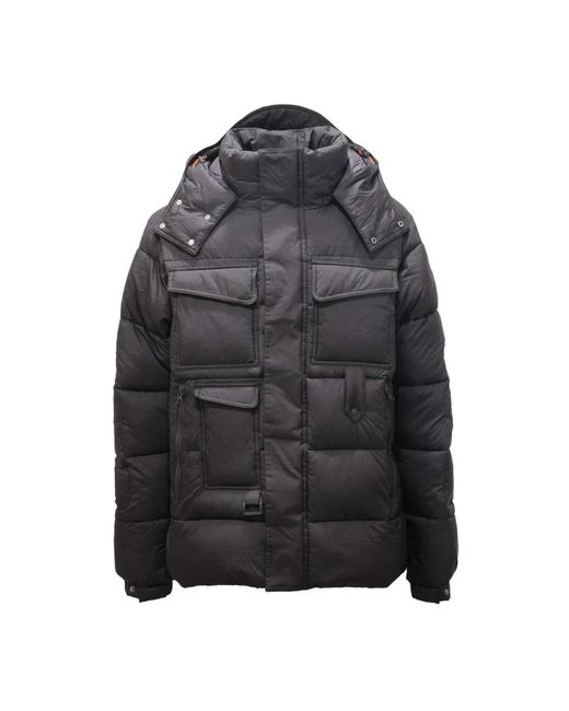 Save The Duck Black Winter Jackets for men