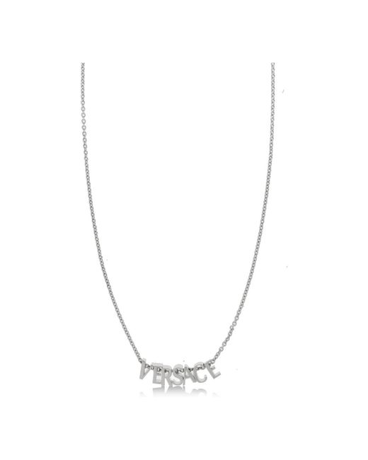 Necklaces Versace de color Metallic