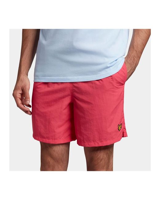 Lyle & Scott Red Beachwear for men