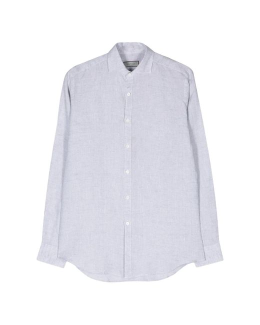 Canali White Casual Shirts for men