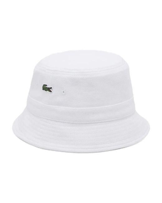 Lacoste White Hats for men