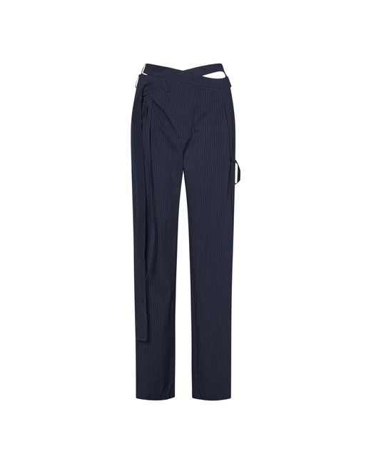 Straight Trousers OTTOLINGER de color Blue