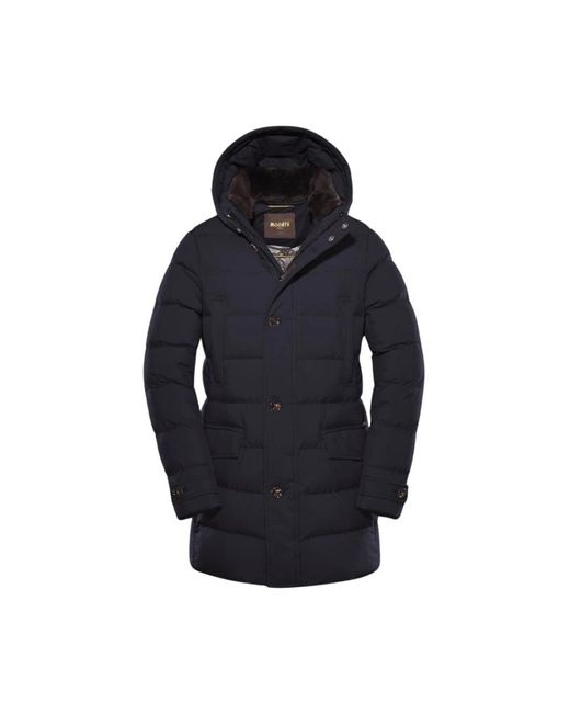 Moorer Jackets > Down Jackets in het Blue voor heren