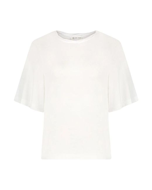 Camiseta con logo | blanco Jane Lushka de color White