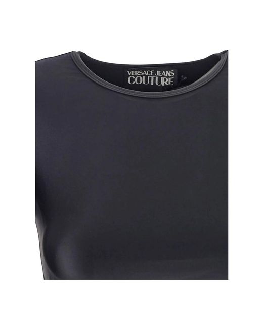 Versace Jeans Couture Black Long Sleeve T-Shirts