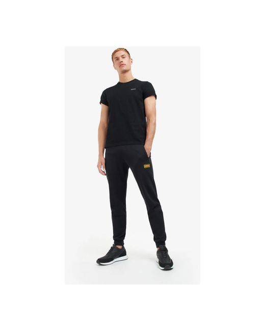 Barbour Tops ,Zwart ,Katoen International Arch T-Shirt in het Black voor heren