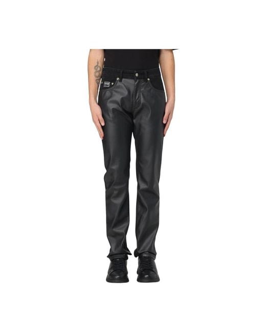 Versace Black Slim-Fit Trousers for men