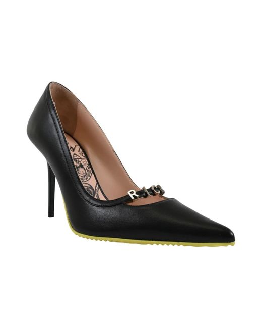 John Richmond Black Pointed Décolleté