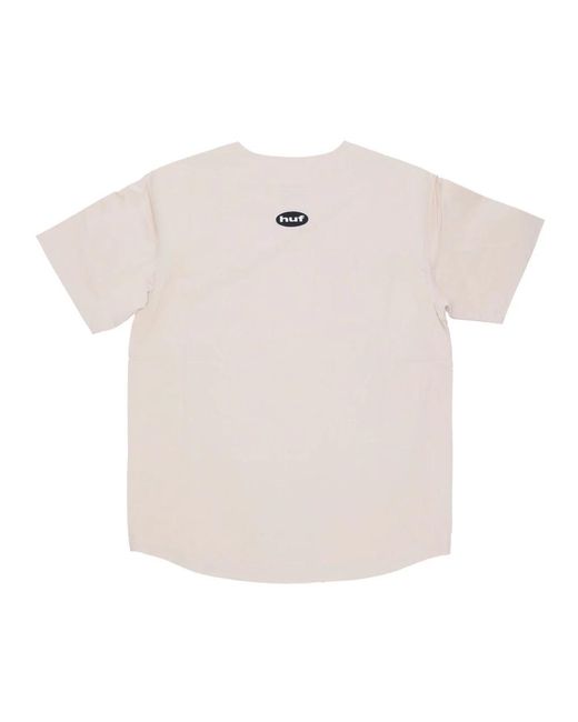 Short Sleeve Shirts di Huf in White da Uomo