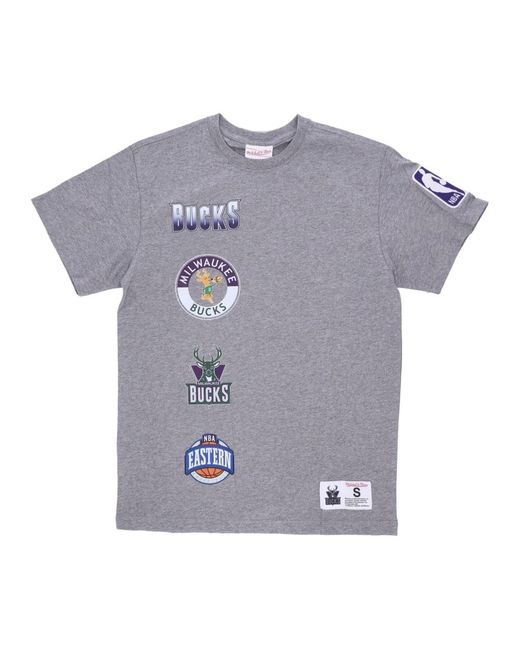 T-Shirts Mitchell & Ness de hombre de color Blue
