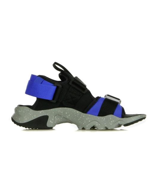 Nike Blue Flat Sandals