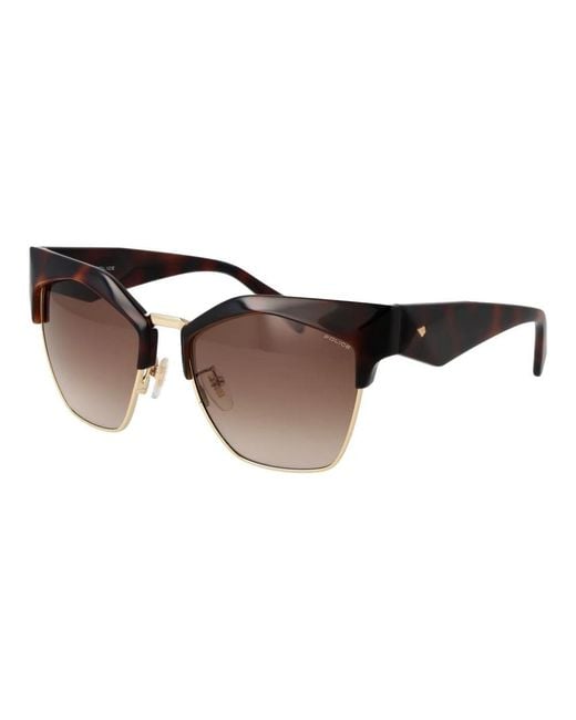 Police Brown Sunglasses