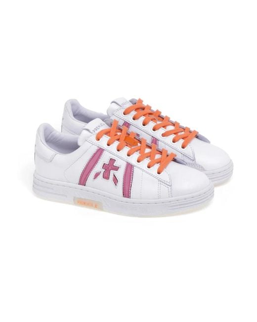 Premiata Pink Sneakers