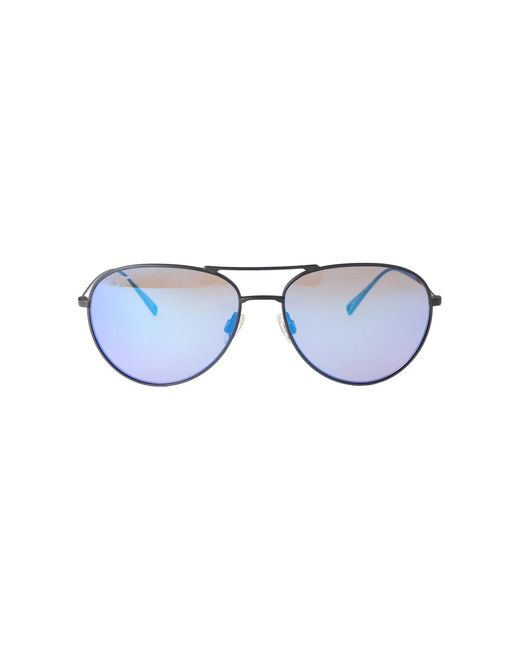 Wakala b885-03 03 occhiali da sole di Maui Jim in Blue da Uomo