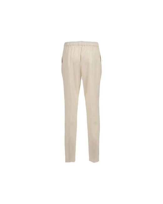 Fabiana Filippi Natural Tapered Trousers