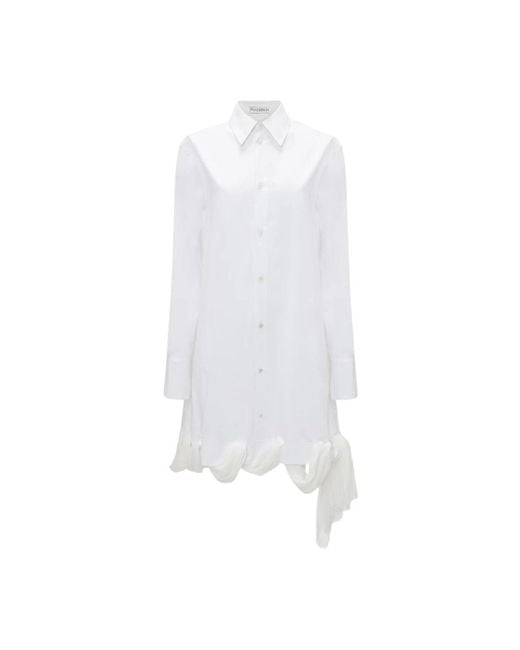 Shirt Dresses J.W. Anderson de color White