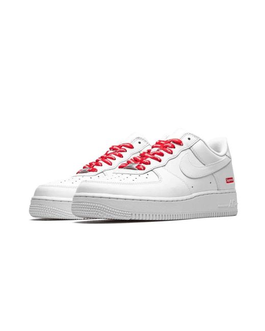 "supreme air force 1 low sneakers bianche" di Nike in White da Uomo