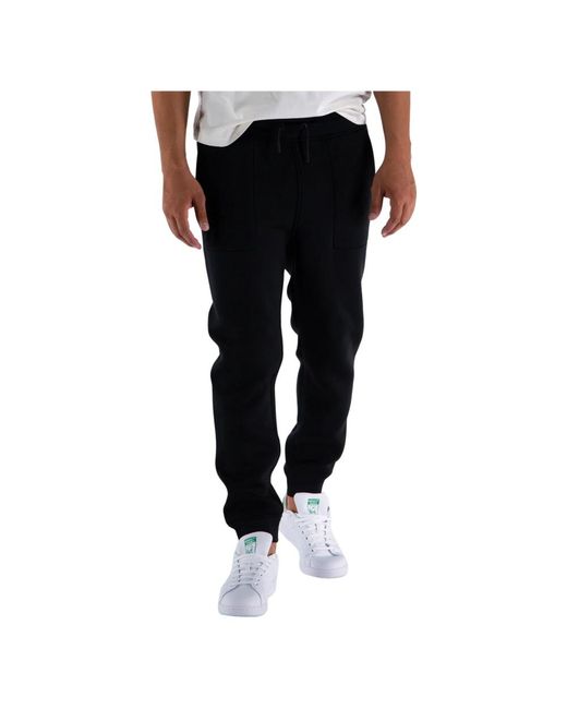 Trousers > sweatpants K-Way pour homme en coloris Black