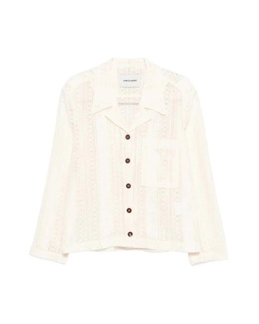 Low Classic Lace Jacket in het White