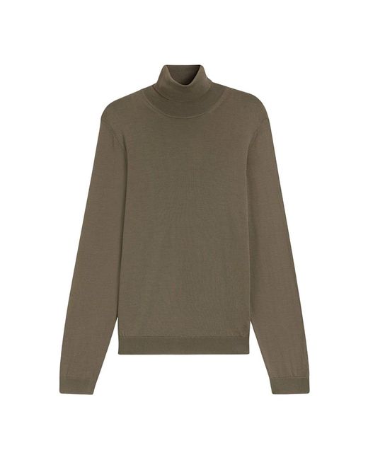 Turtlenecks Boss de hombre de color Green