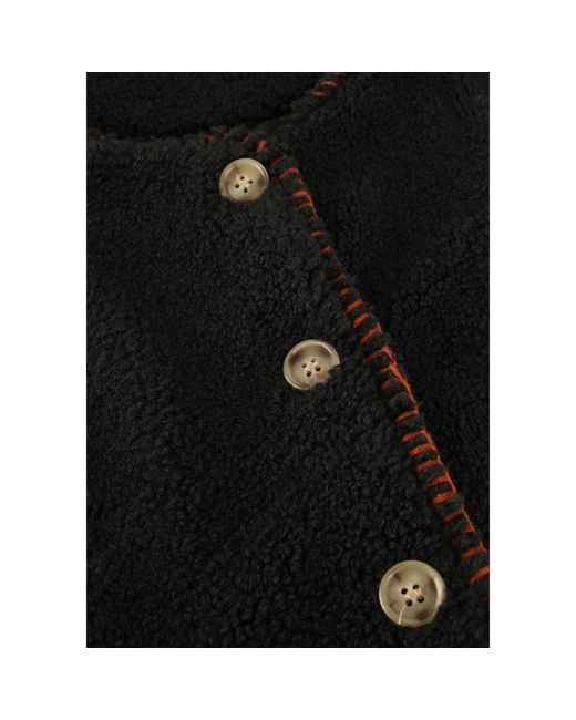 Ydence Jassen ,Zwart ,Zwarte Gilet Evelynn in het Red