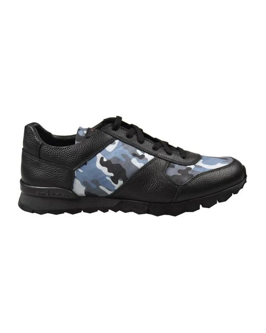 Kiton Black Sneakers for men