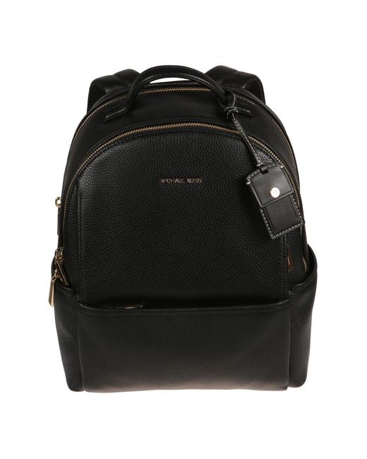 Michael Kors Black Backpacks