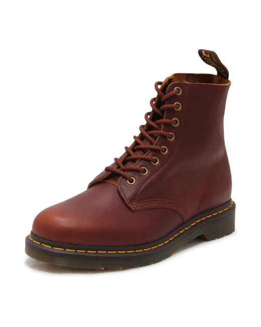Dr. Martens Brown Lace-Up Boots for men